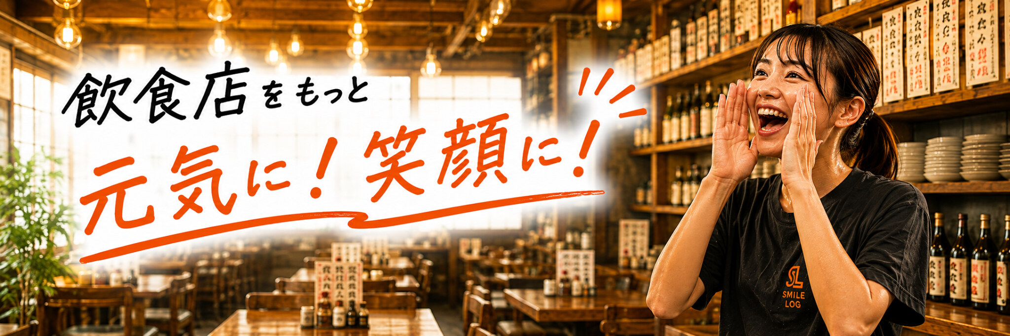 飲食店をもっと元気に！笑顔に！ 株式会社SMILE LOG